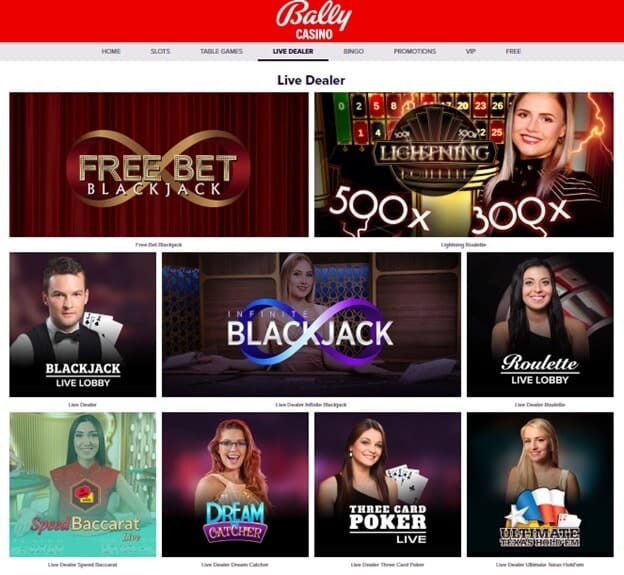 Bally Casino Live Games Bally Casino Live Games