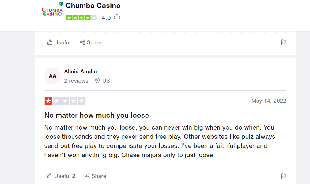 Chumba Casino customer review Chumba Casino customer review
