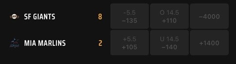 Live Betting lines frozen 1 Live Betting lines frozen 1