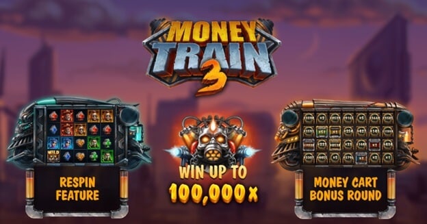 Money Train 3 slot logo Money Train 3 slot logo