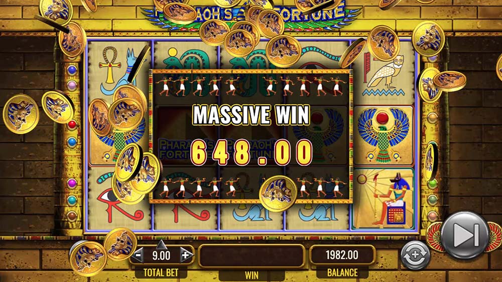 Pharaohs Fortune Massive Win Pharaohs Fortune Massive Win