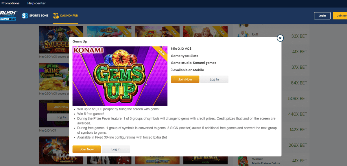 Rush Casino Games Reviews Rush Casino Games Reviews