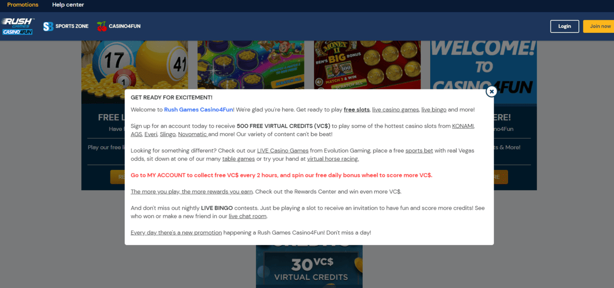 Rush Games Casino Bonus Code for New Players Rush Games Casino Bonus Code for New Players