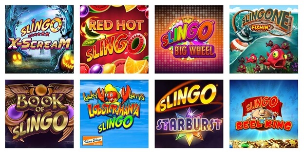 Slingo Games List Slingo Games List