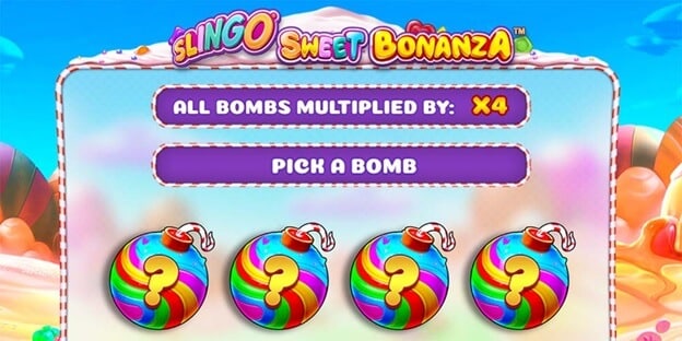 Slingo Sweet Bonanza bombs bonus Slingo Sweet Bonanza bombs bonus