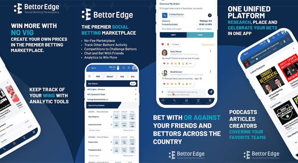 bettoredge app BettorEdge app screenshots