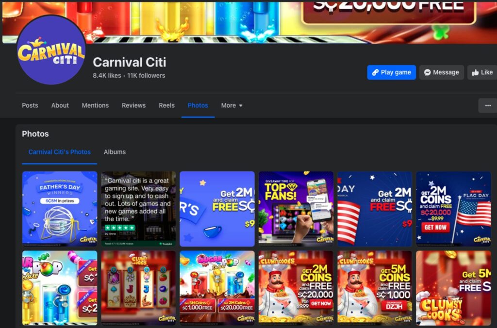 carnival citi promos Carnival Citi Facebook promos