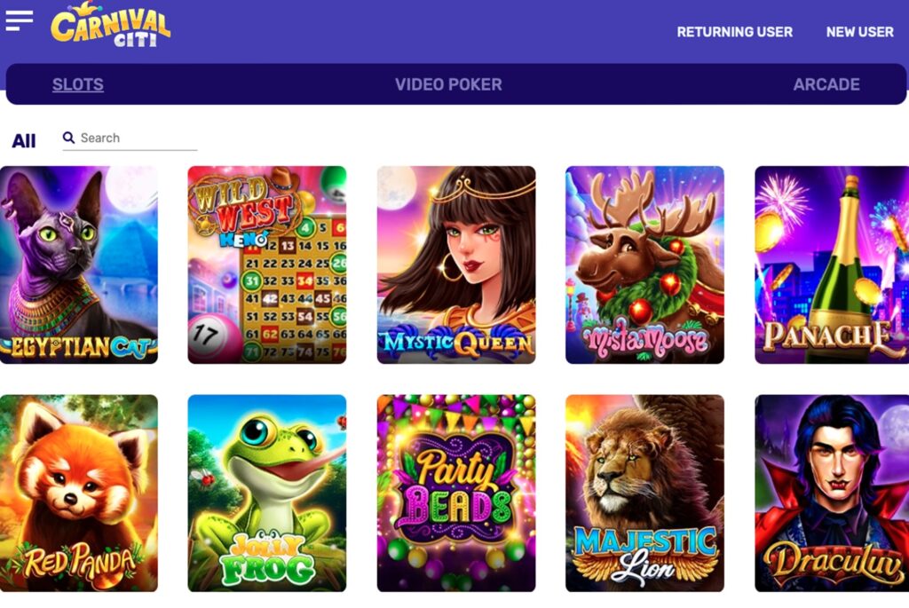carnival citi slots Carnival Citi slots screenshot