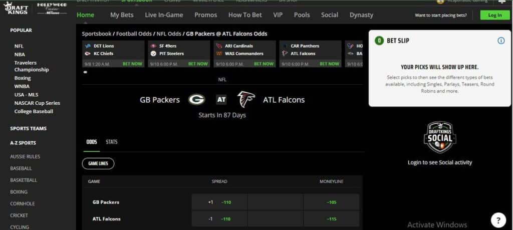 draftkings betting website draftkings betting website
