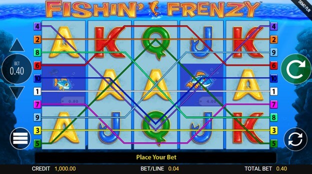 fishin frenzy game fishin frenzy game