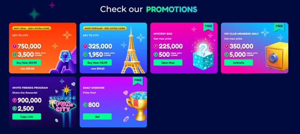 funzcity promos funzcity promos