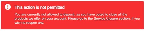 gambling account locked gambling account locked