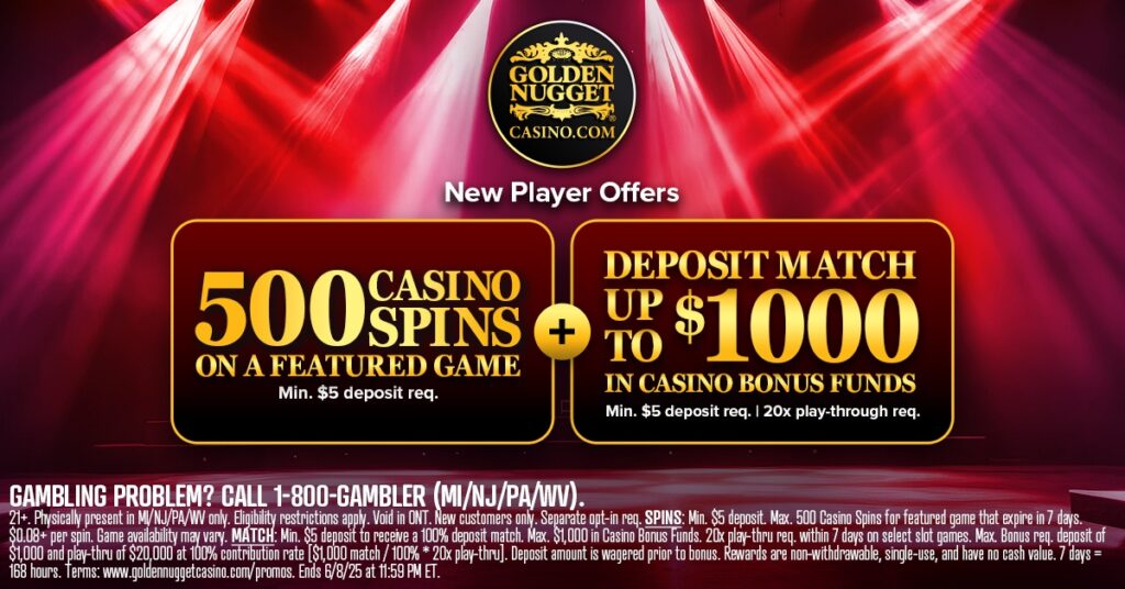 golden nugget casino welcome bonus 2025 new golden nugget casino welcome bonus 2025 new