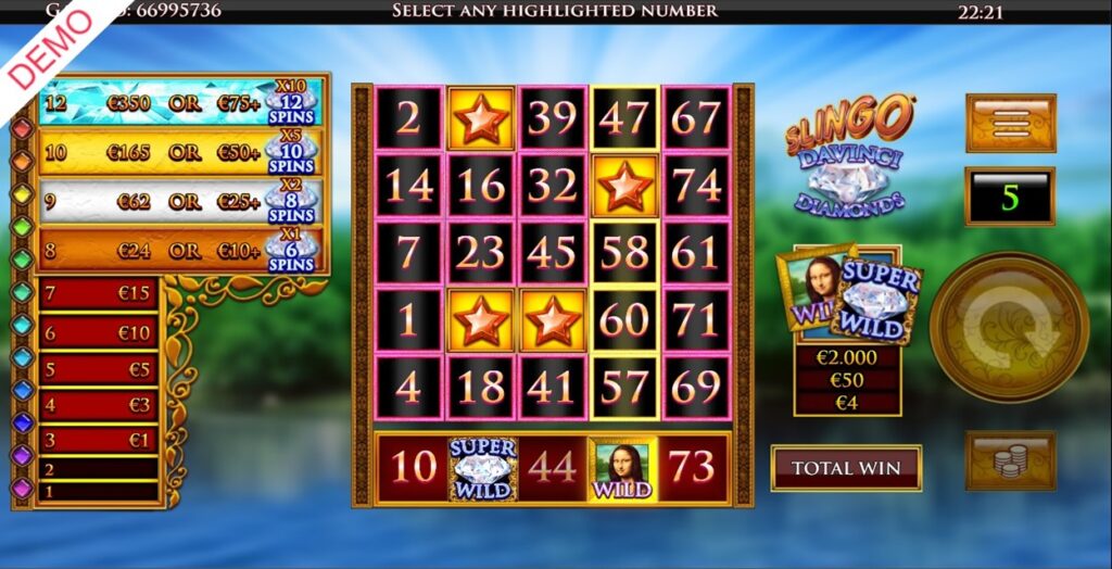 hard rock casino slingo Hard Rock slingo screenshot