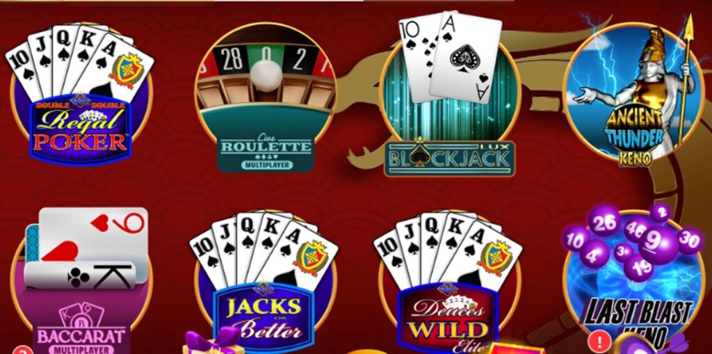 hard rock social casino video poker video poker screenshot