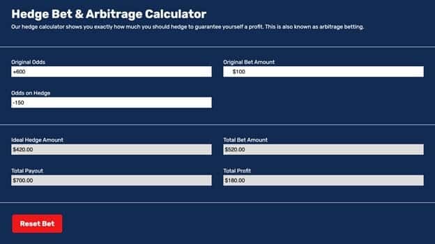 hedge bet arbitrage calculator hedge bet arbitrage calculator