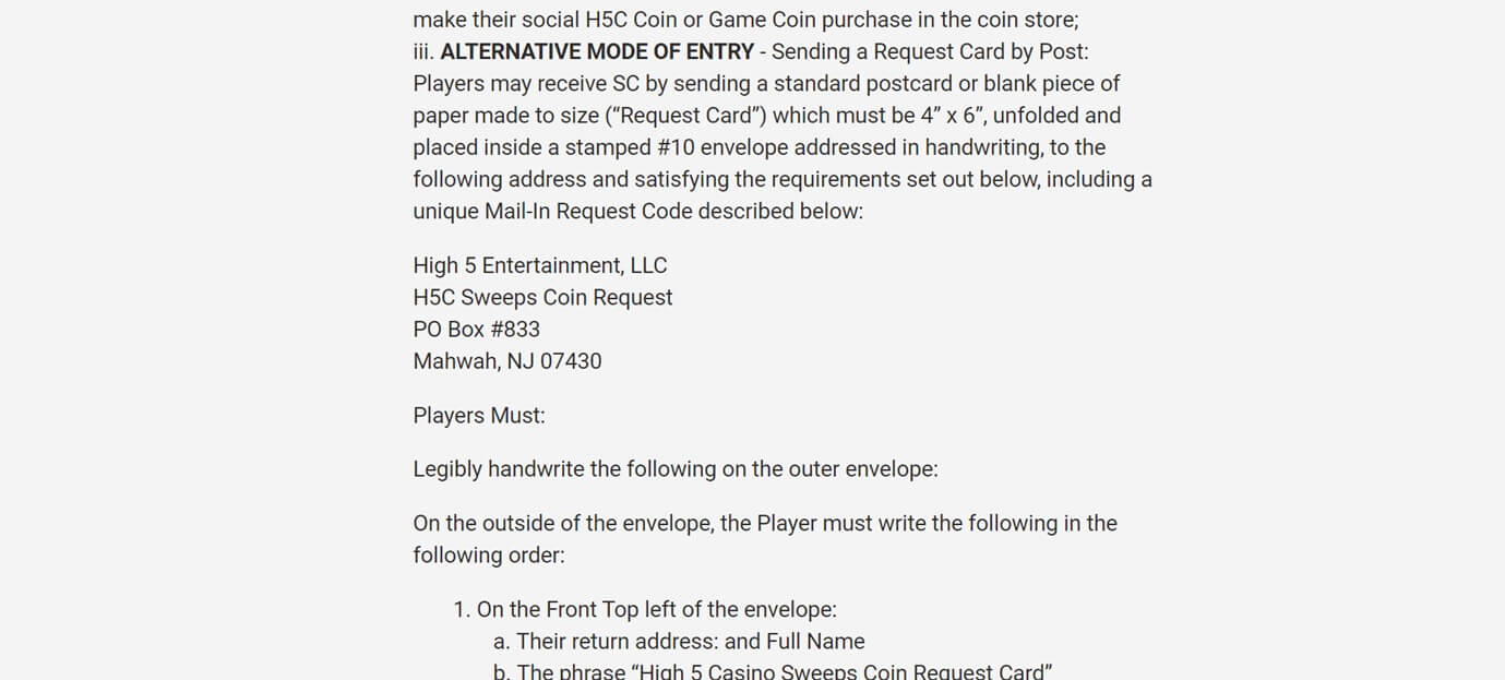 high 5 casino bonus request high 5 casino bonus request