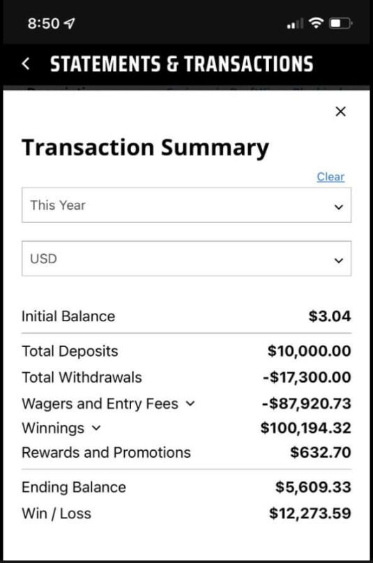 how to find your profits losses on draftKings dportsbook 535x808 1 how to find your profits losses on draftKings dportsbook 535x808 1