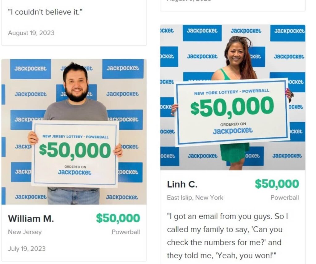 jackpocket winners jackpocket winners