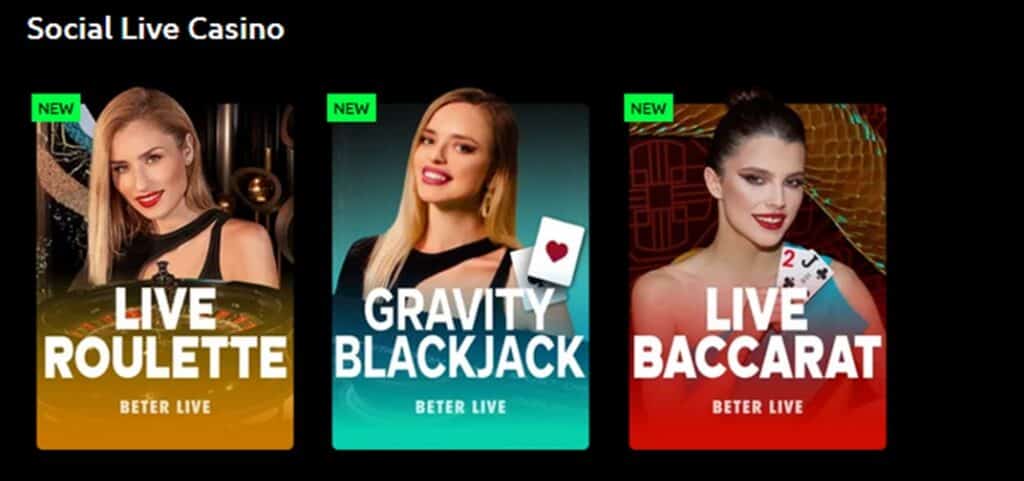 mcluck live dealer games McLuck live dealer games