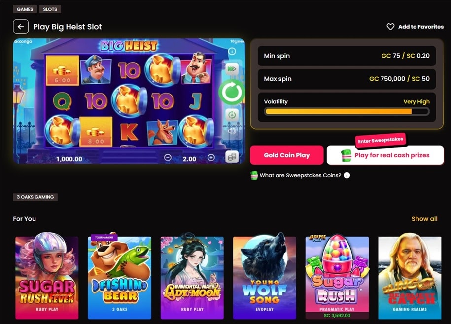 mega bonanza slots Mega Bonanza slots screenshot