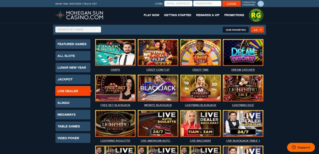 mohegan sun casino live dealer games mohegan sun casino live dealer games
