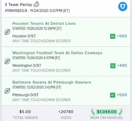 one bettor wins 1k one bettor wins 1k