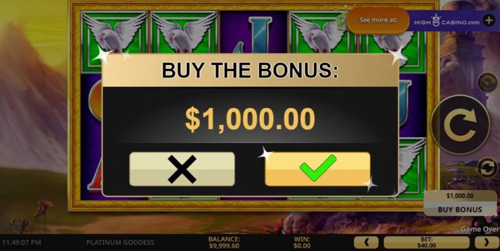 platinum goddess buy the bonus feature platinum goddess buy the bonus feature