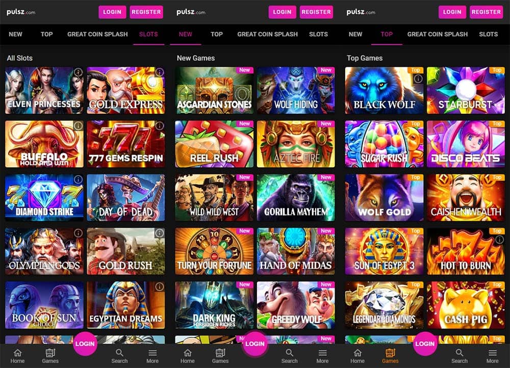 pulsz casino app