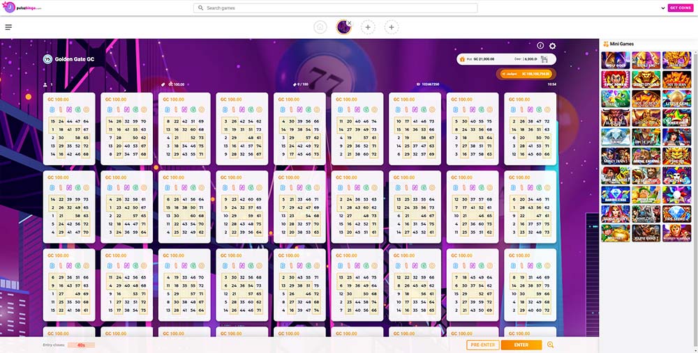 pulsz golden gate bingo pulsz golden gate bingo