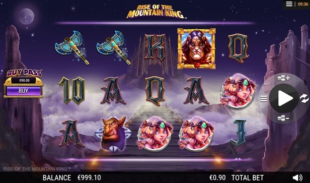 rise of the mountain king slot rise-of-the-mountain-king-slot
