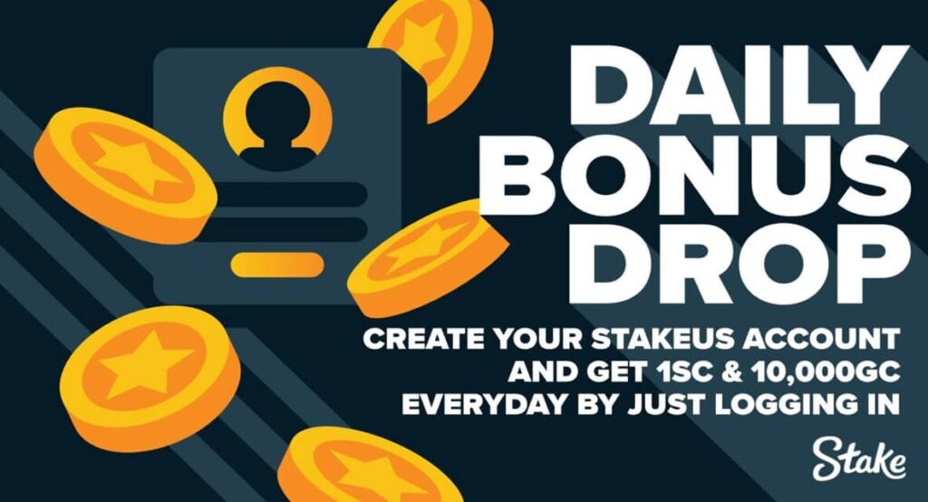 stake us daily bonus drop stake us daily bonus drop