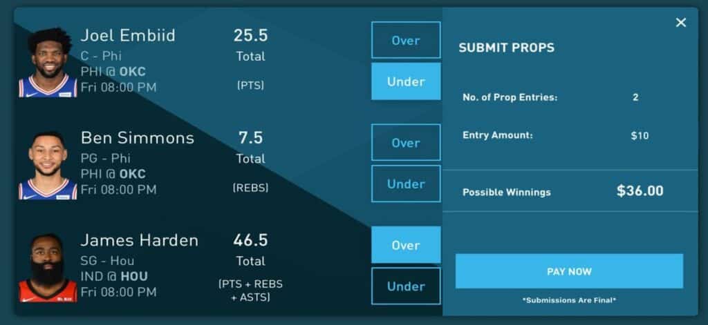 thrivefantasy predictions examples