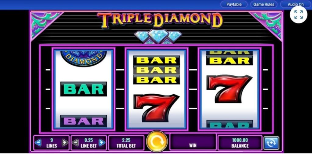 triple diamond slot
