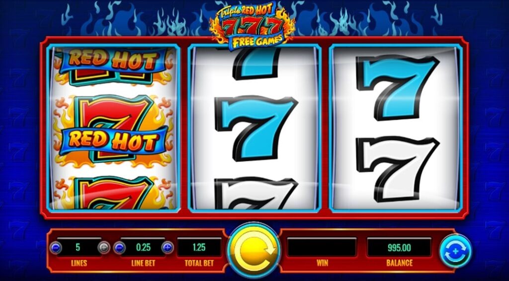 triple red hot 7s slot game triple red hot 7s slot game