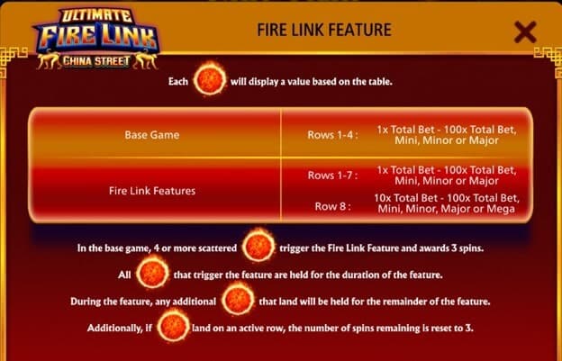 ultimate fire link china street slot feature ultimate fire link china street slot feature
