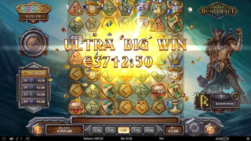 viking runecraft slot ultra big win