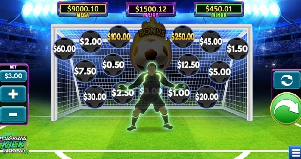 winning kick lucky tap winning kick lucky tap