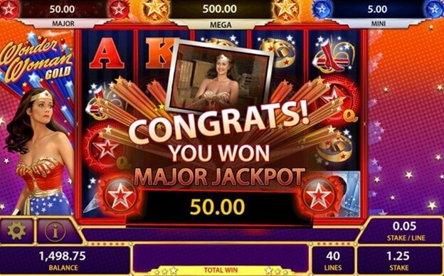 wonder women big jackpot wonder women big jackpot