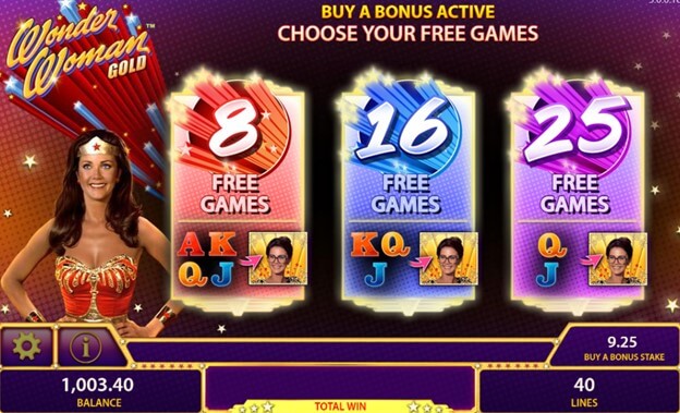 wonder women free spins bonus game wonder women free spins bonus game