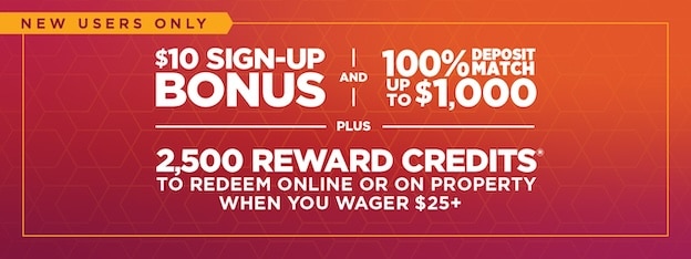 caesars palace online casino bonuses