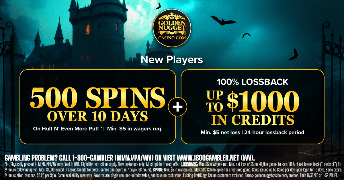 Golden Nugget Casino bonus latest