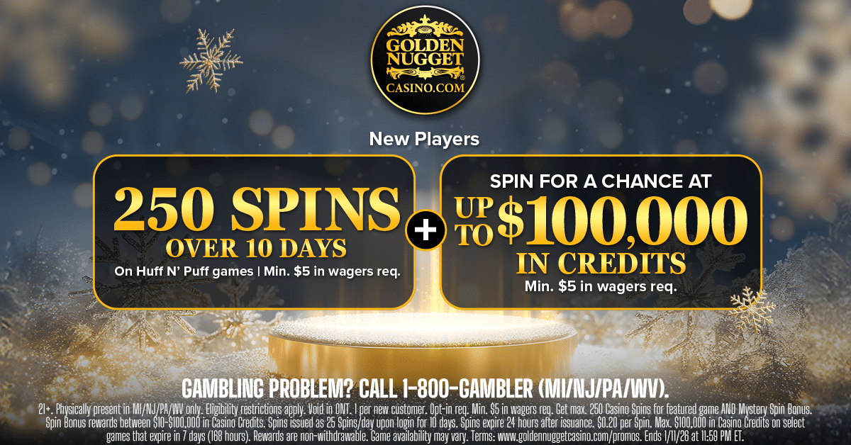 Golden Nugget Casino bonus