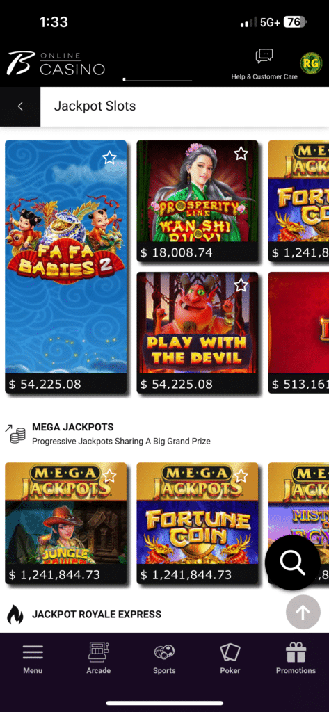 Borgata Casino online slots
