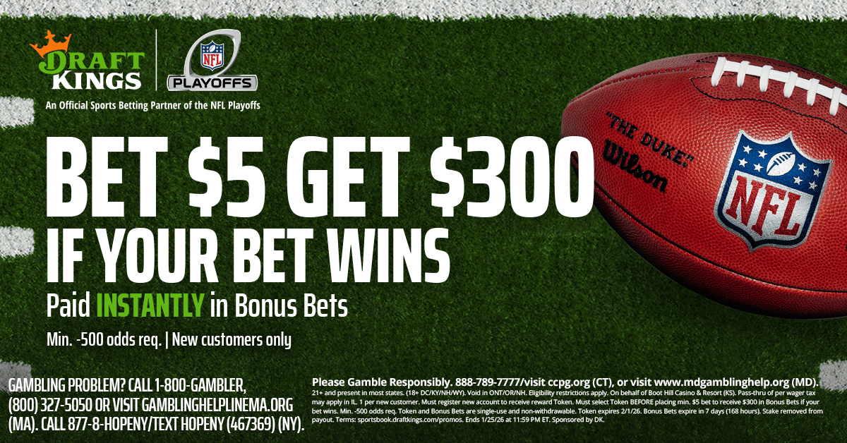 DraftKings Sportsbook bonus Jan 26