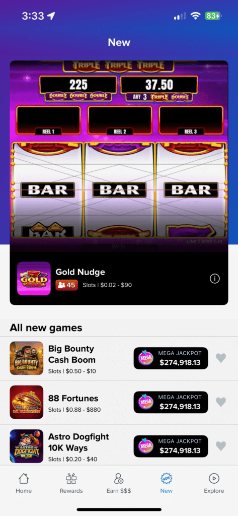 FanDuel Casino app slots