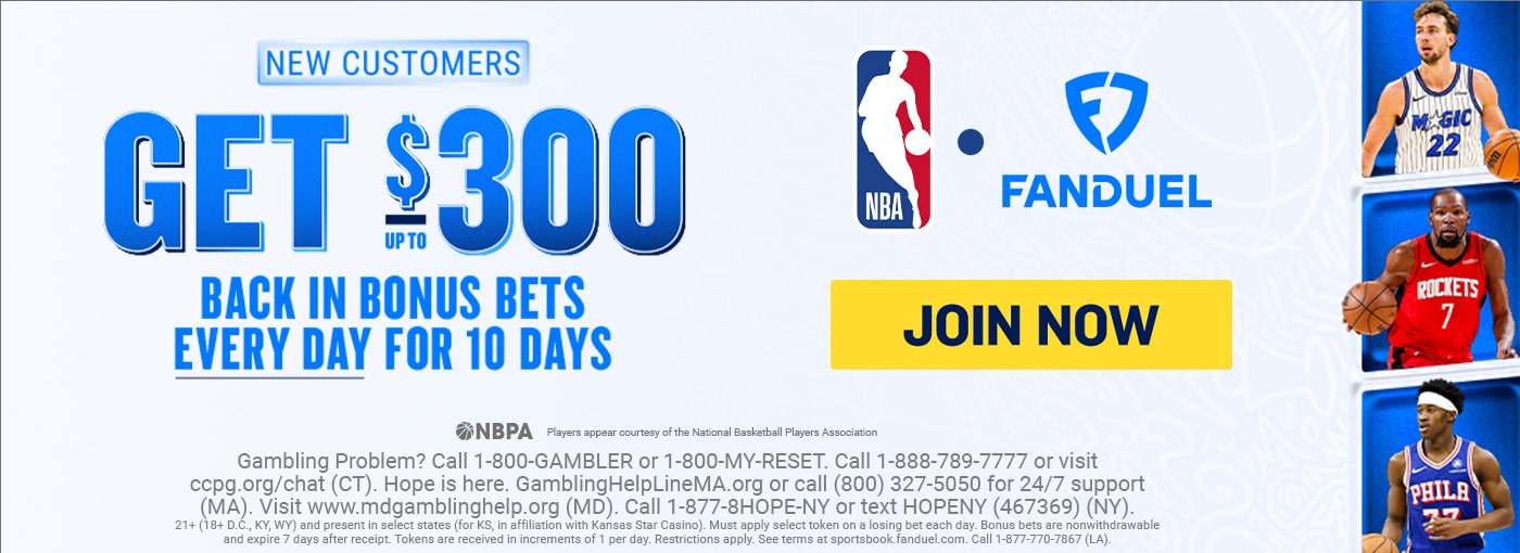 FanDuel Sportsbook bonus 2026