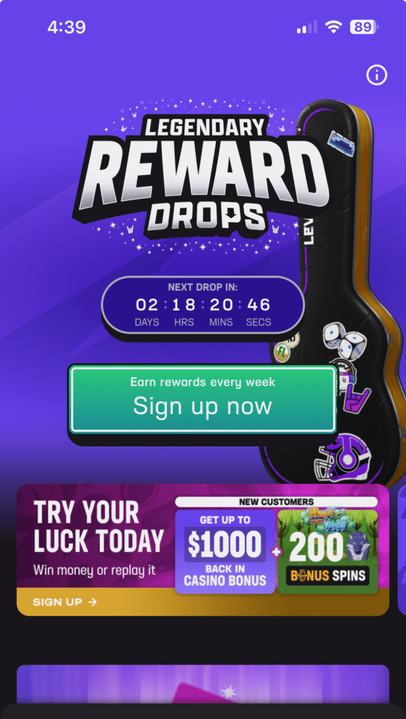 Hard Rock Casino app promos