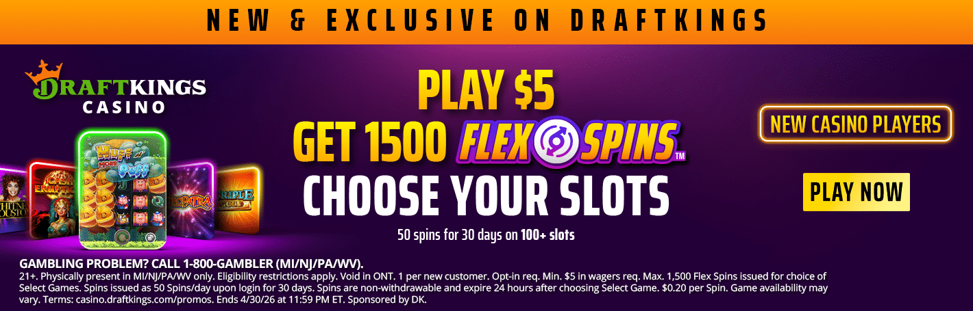 DK Casino slots bonus spins