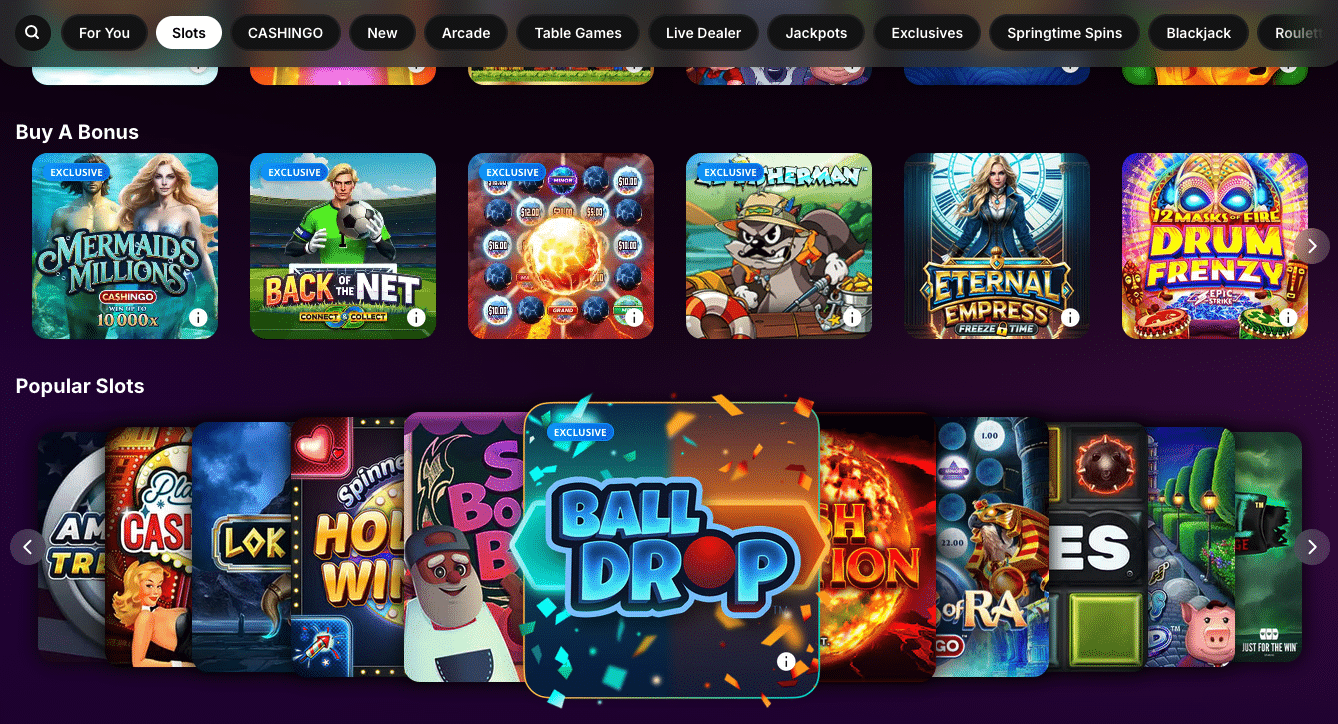 DraftKings Casino slots